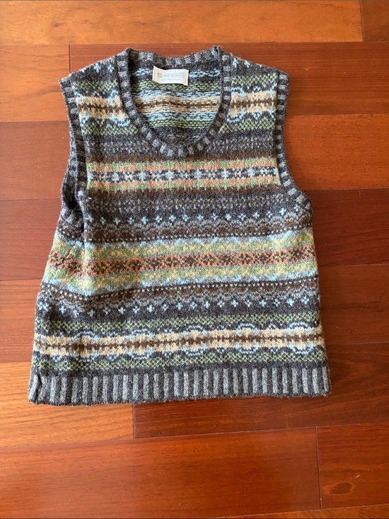 Pyne & Smith Sweaters - Pyne and smith pattern sweater vest